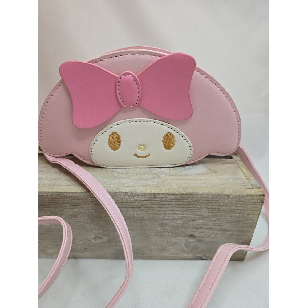 Sanrio My Melody Pink Mini Crossbody Handbag Purse Kawaii